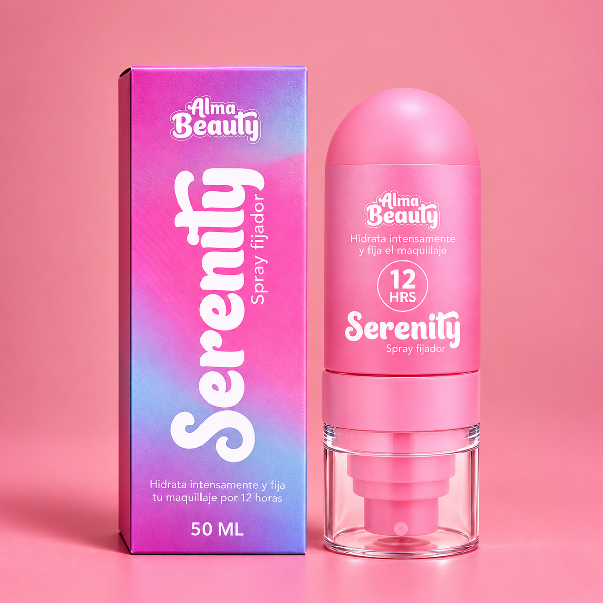 Fijador de maquillaje serenity alma beauty 50ml