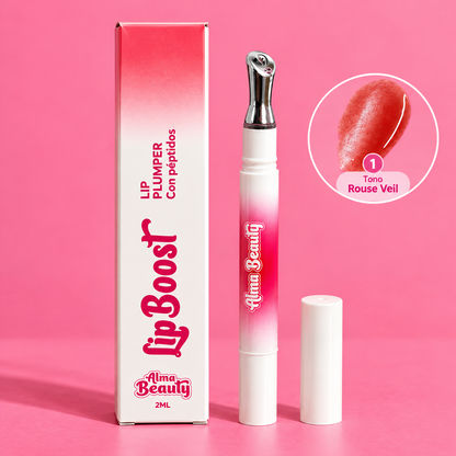 Lip boost potenciador de labios con peptidos Alma Beauty