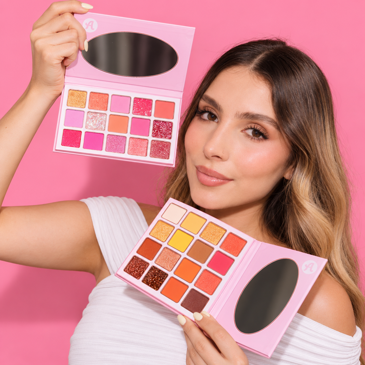 Paleta x15 sombras de ojos Alma Beauty