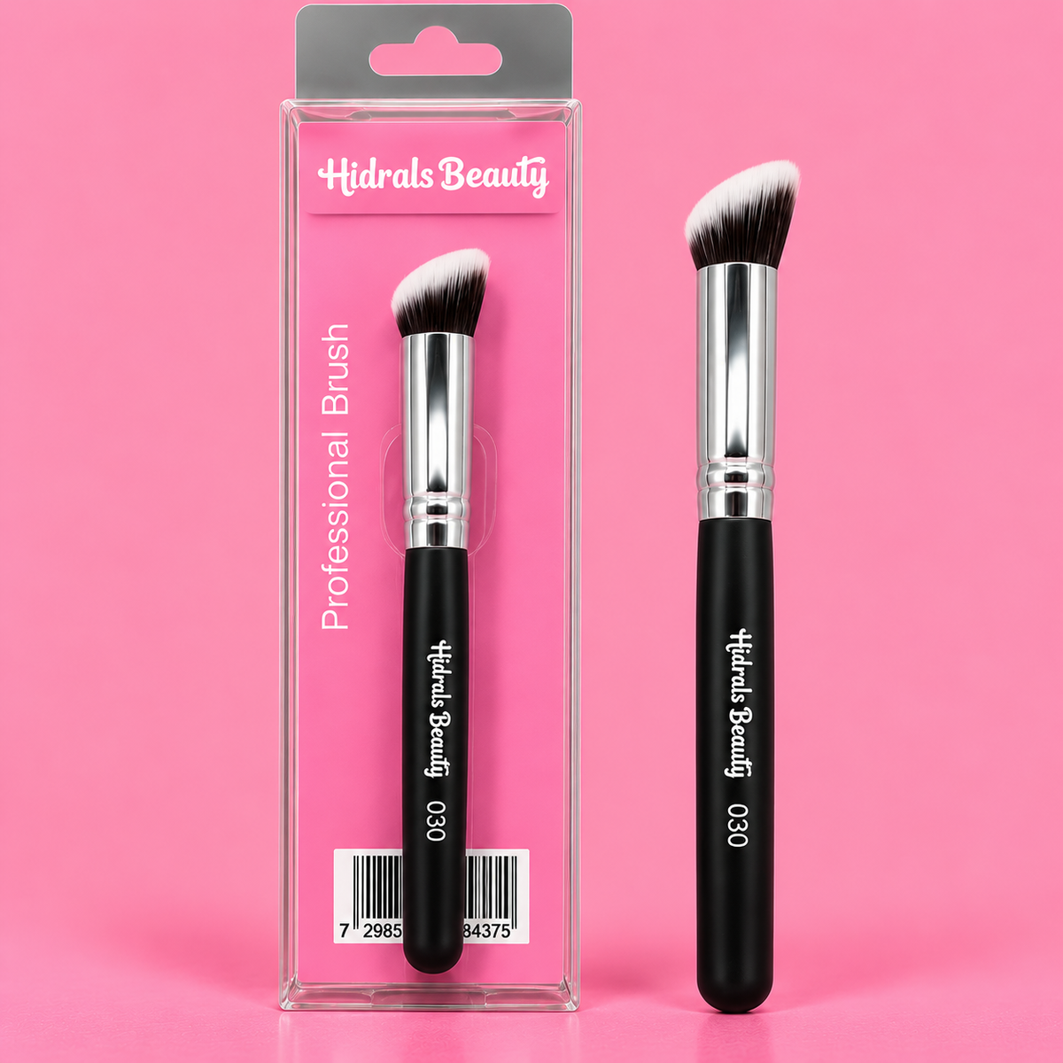Brocha profesional Angular para corrector Alma Beauty