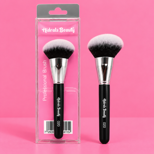 Brocha profesional redonda para base Alma Beauty