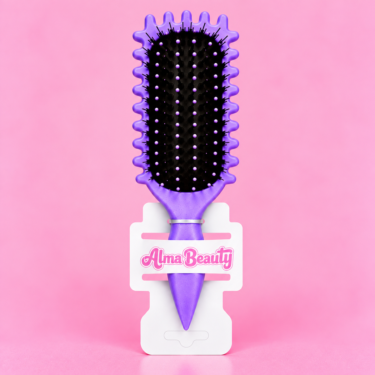 Cepillo para el cabello colores surtidos Alma Beauty