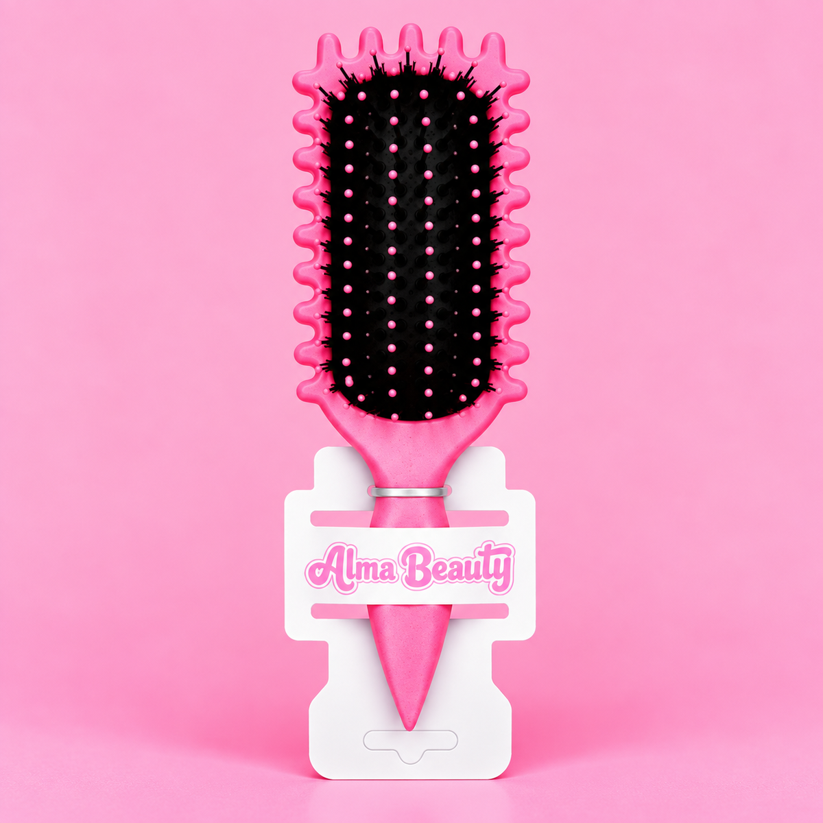 Cepillo para el cabello colores surtidos Alma Beauty