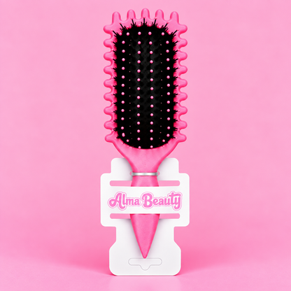Cepillo para el cabello colores surtidos Alma Beauty