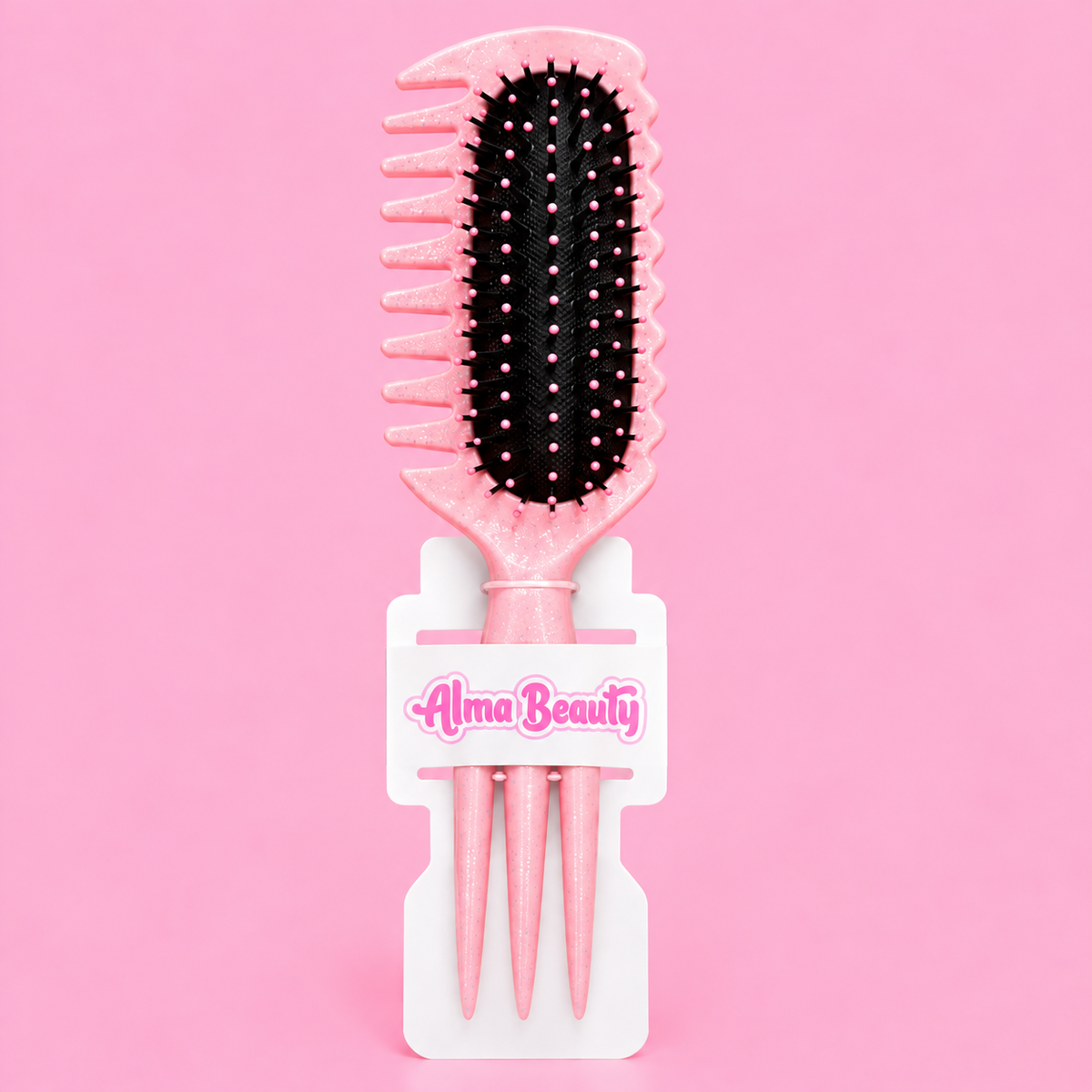 Cepillo para el cabello colores surtidos Alma Beauty