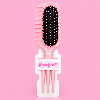 Cepillo para el cabello colores surtidos Alma Beauty