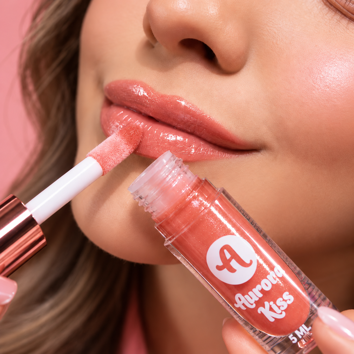 Gloss oil aurora kiss alma beauty