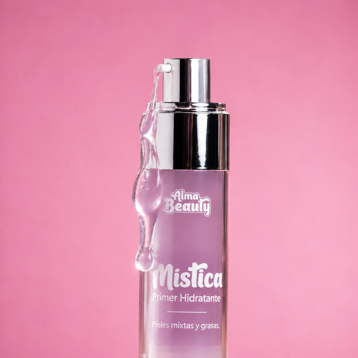 Primer hidratante pieles grasas y pieles secas y mixtas  mistica alma beauty 45ml