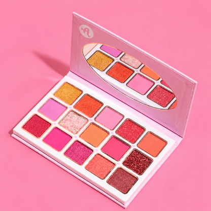 Paleta x15 sombras de ojos Alma Beauty