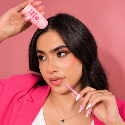 Cera moldeadora y fijadora para el cabello y cejas pink Alma Beauty