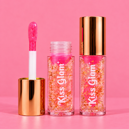 Brillo magico kiss glam con aplicador grueso
